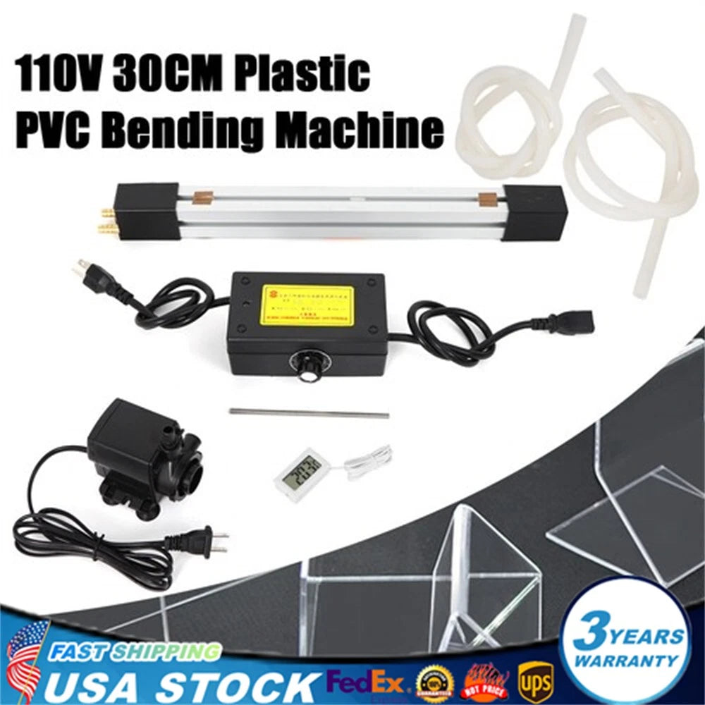 12" Acrylic PVC Plastic Bender Strip Heater 300W