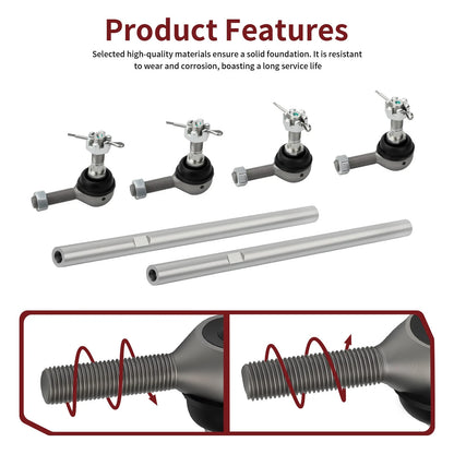 Steering Tie Rod for Polaris Predator 500 (2003–2006) 5133933, 7061113