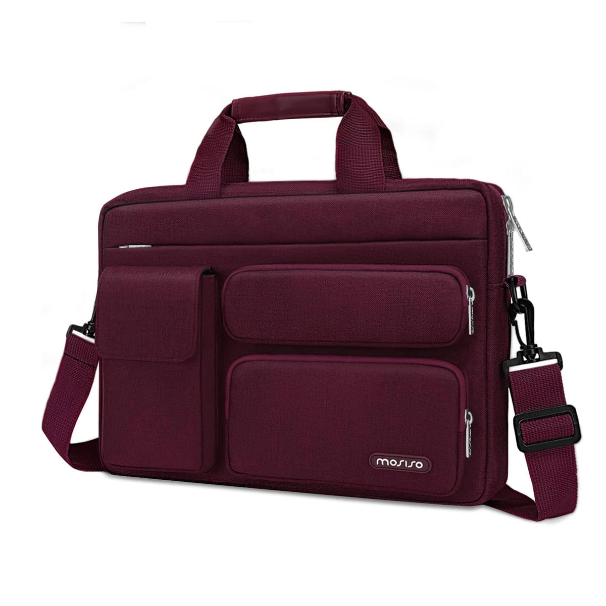 Shoulder Bag for 15-15.6 Inch Laptop (15.6) Wine Red