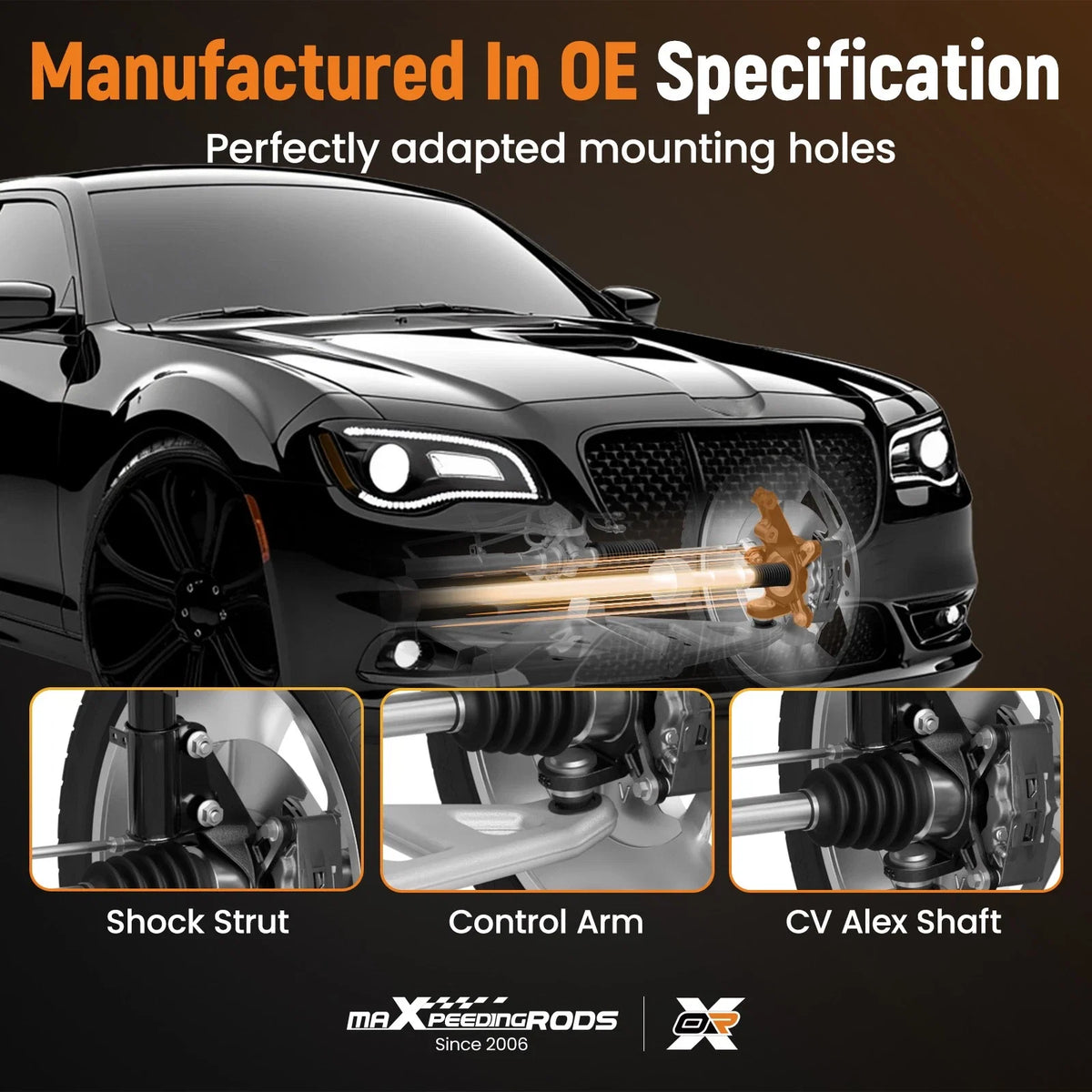 Steering Knuckle Front Right for Toyota Tacoma (2005–2019) 2.7L 3.5L 4.0L 4WD