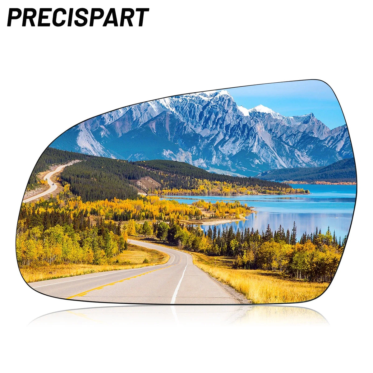 Driver Left Side Mirror Glass for Audi A3 Quattro (2011–2013)