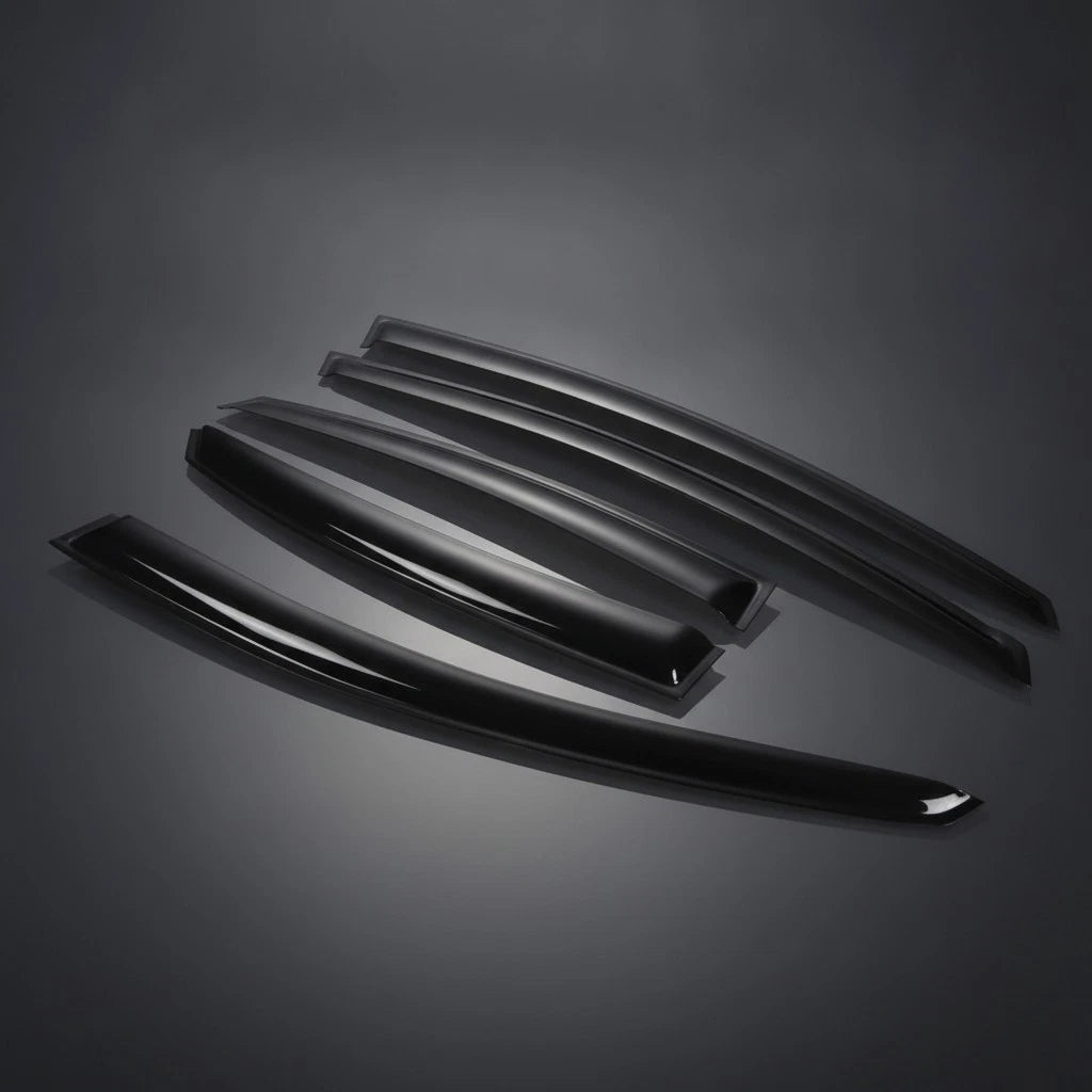 Set of 4 Tape-On Window Rain Guards for Hyundai Sonata (2011–2014)