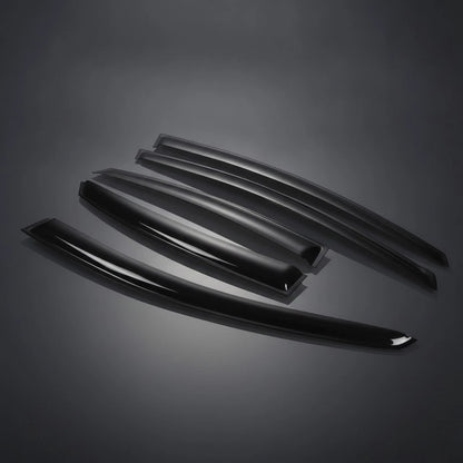 Set of 4 Tape-On Window Rain Guards for Hyundai Sonata (2011–2014)