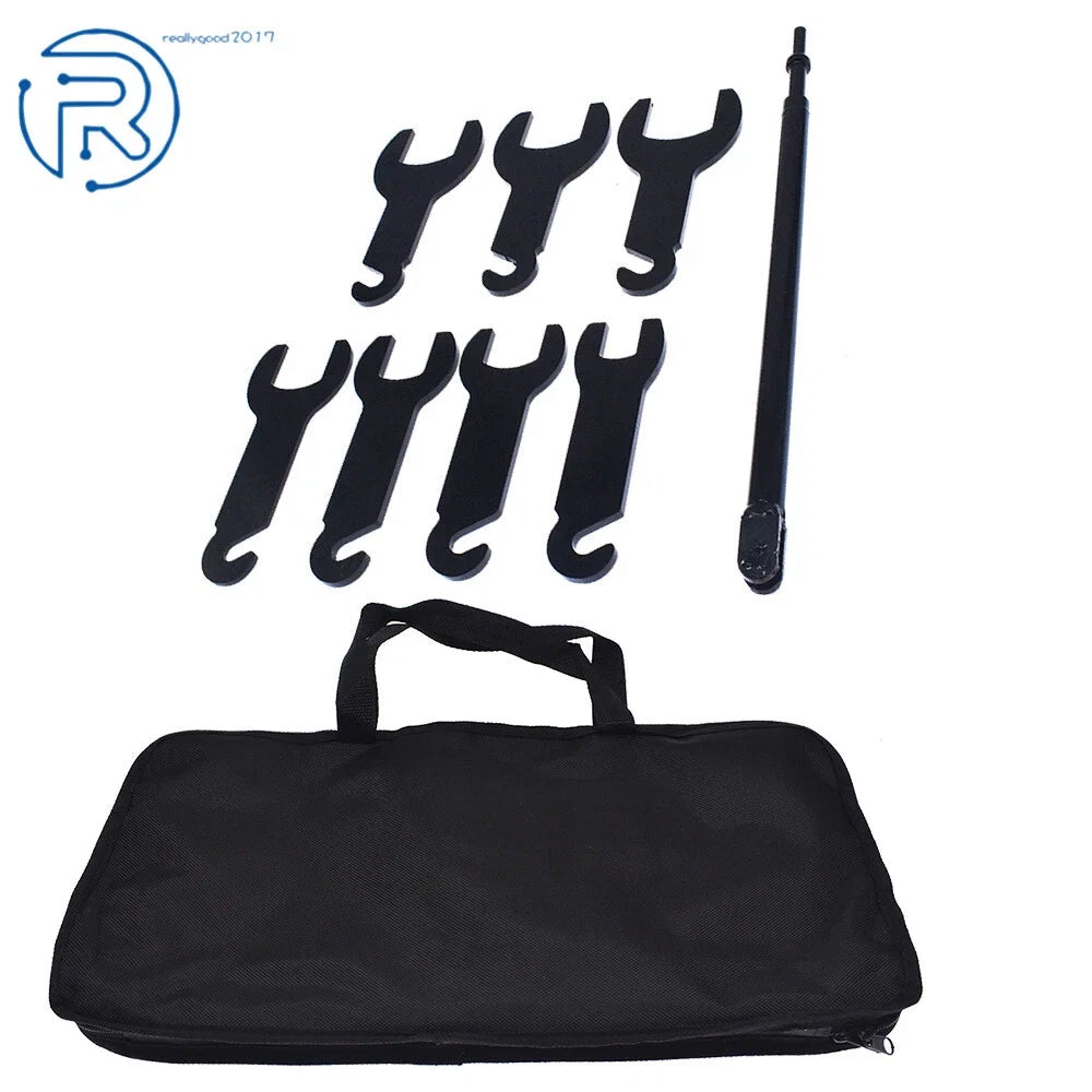 Pneumatic Fan Clutch Wrench Set for Ford GM Chrysler Jeep (43300)
