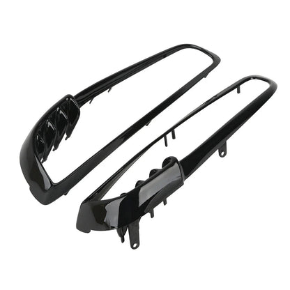 Black Radiator Trim Bezels for Harley V-Rod Night Rod (2001–2010)