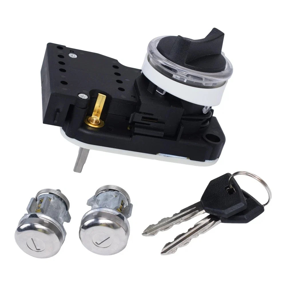Ignition Switch Assembly Door Lock Cylinder for Dodge Ram 1500 2500 3500 (1994–2001)