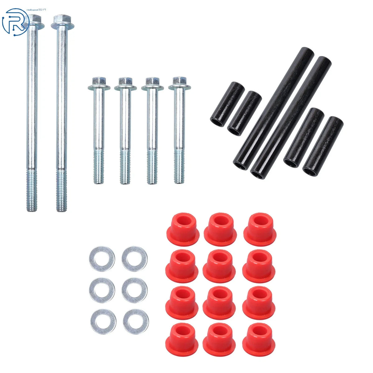 Front Bushing Kit with Screws for Club Car Precedent Golf Cart (2004–Present)