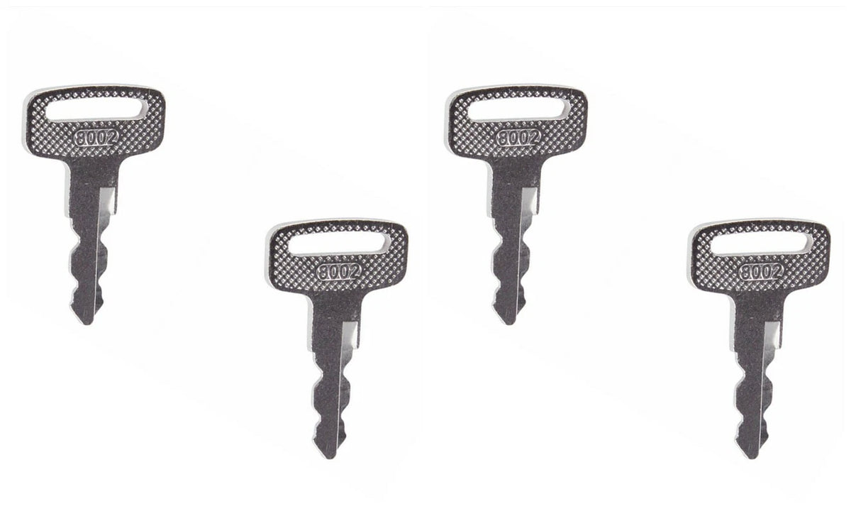5pc Key Set for Yamaha Golf Cart PTV (2010–Present) Ignition Key