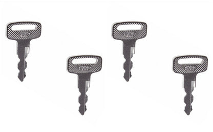 5pc Key Set for Yamaha Golf Cart PTV (2010–Present) Ignition Key