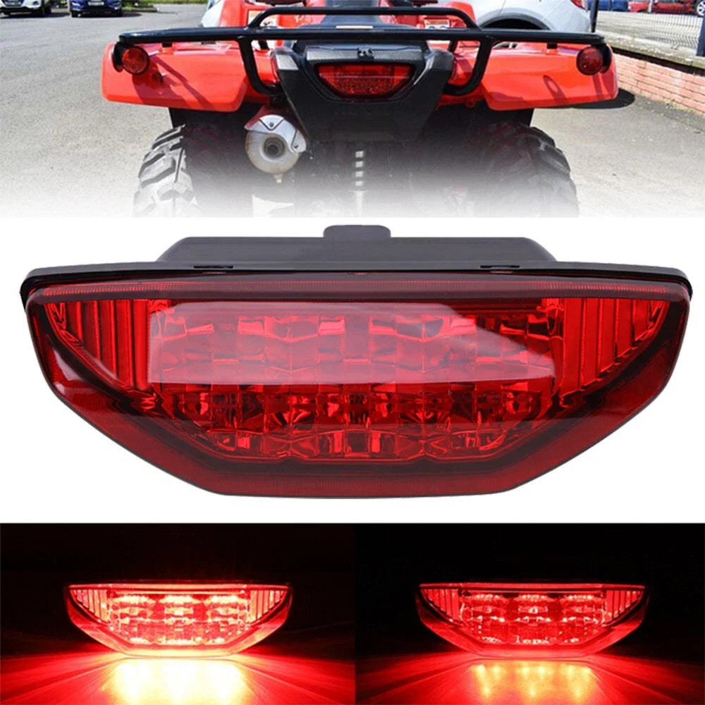 Rear Tail Light for Honda Rancher 420 TRX420 2x4 4x4 (2014–2021) Red