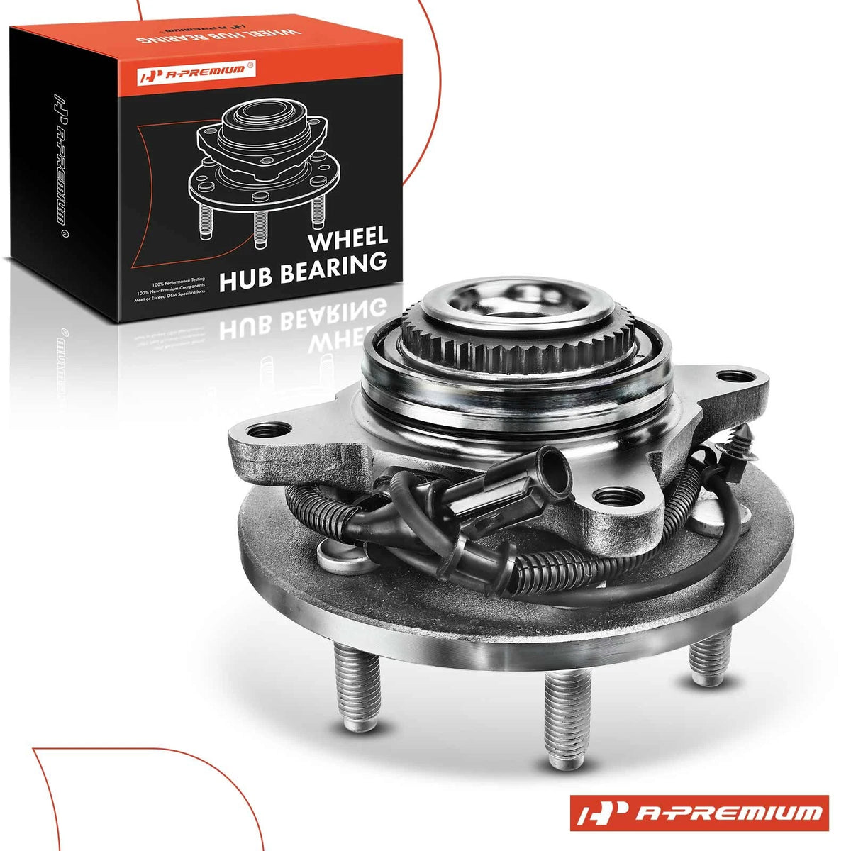 Front Wheel Hub & Bearing Assembly for Ford F-150 (2005–2008) 930-622, 5L3Z1104AA, 515079