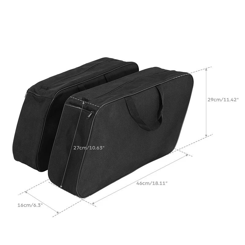 Hard Saddlebags Travel Pack Inner Bags for Harley Touring Road Glide (1980–Present)