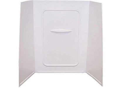Bath/Shower Surround for Lippert (24"D x 36"W x 62"H) White