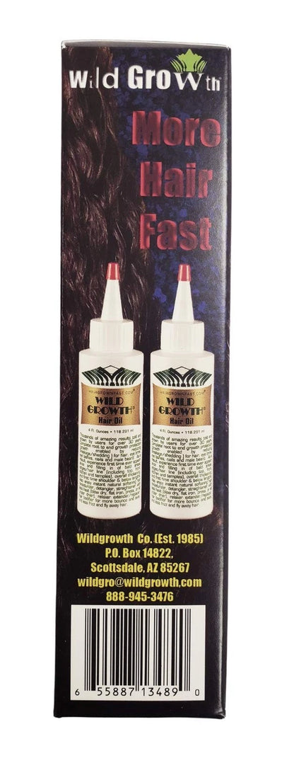 Pack of 2 Wild Growth Hair Oil 4oz