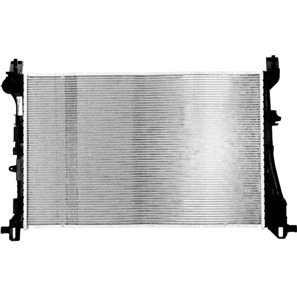 Radiator for Fiat 500L (2014–2015) 19-02590AN, 68202037AA, 13513