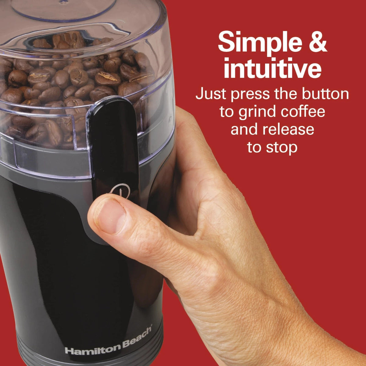 Electric Coffee Grinder for Herbs and Spices (12 Cups)