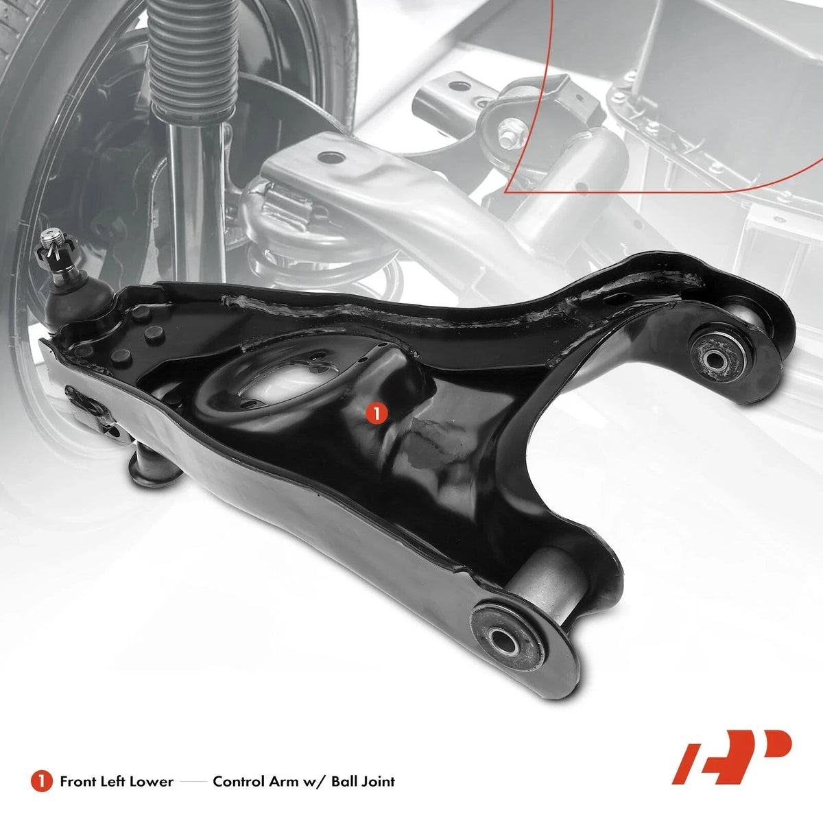 Front Left Lower Control Arm Ball Joint for Dodge Durango Dakota (1997–2004)