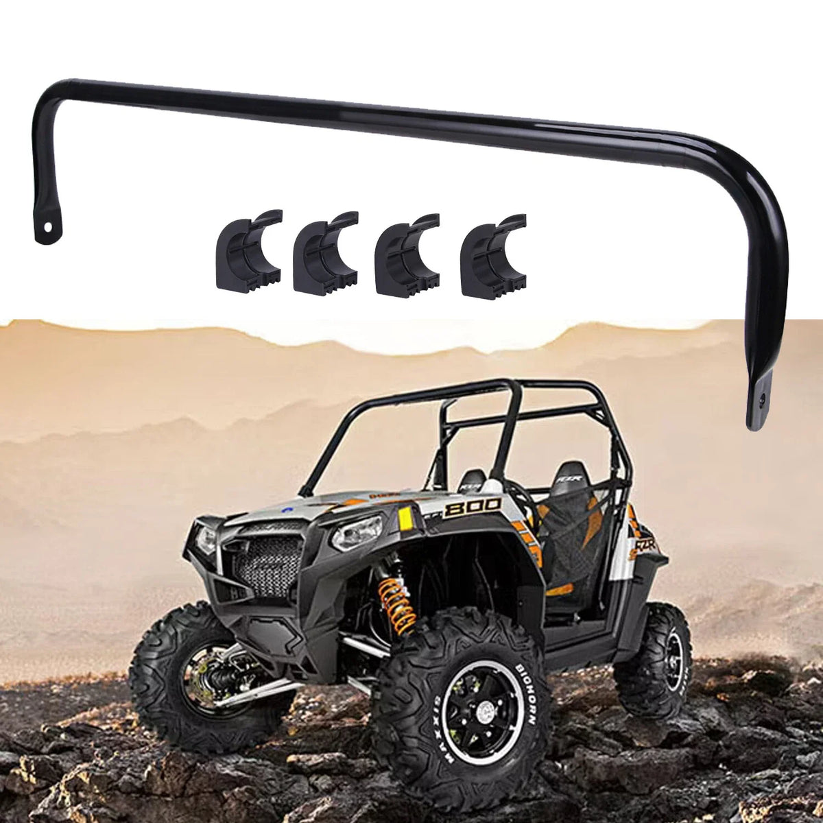 Rear Suspension Stabilizer Sway Bar W/Bushing for Polaris RZR 800 S 2010–2014