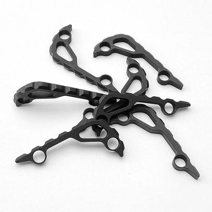 2PC Black Aluminium Alloy Back Spacer for Benchmade Bugout 535