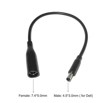 10X Power Charger Adapter Cable 7.4mm to 4.5mm for Dell Small Tips