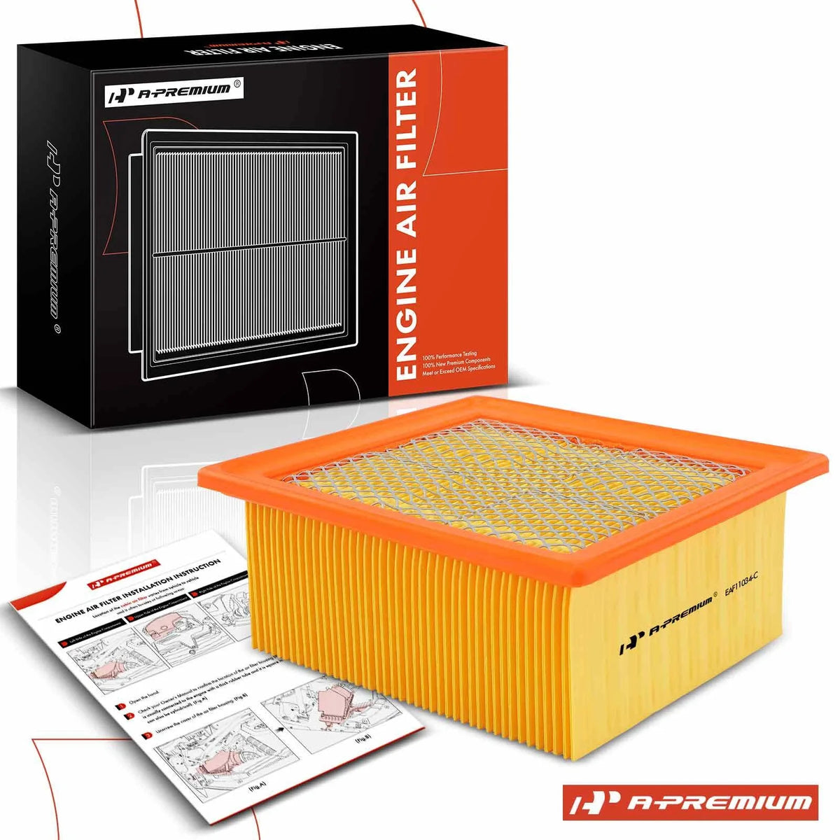 Engine Air Filter for Dodge Ram 2500, 3500 (2003–2009)