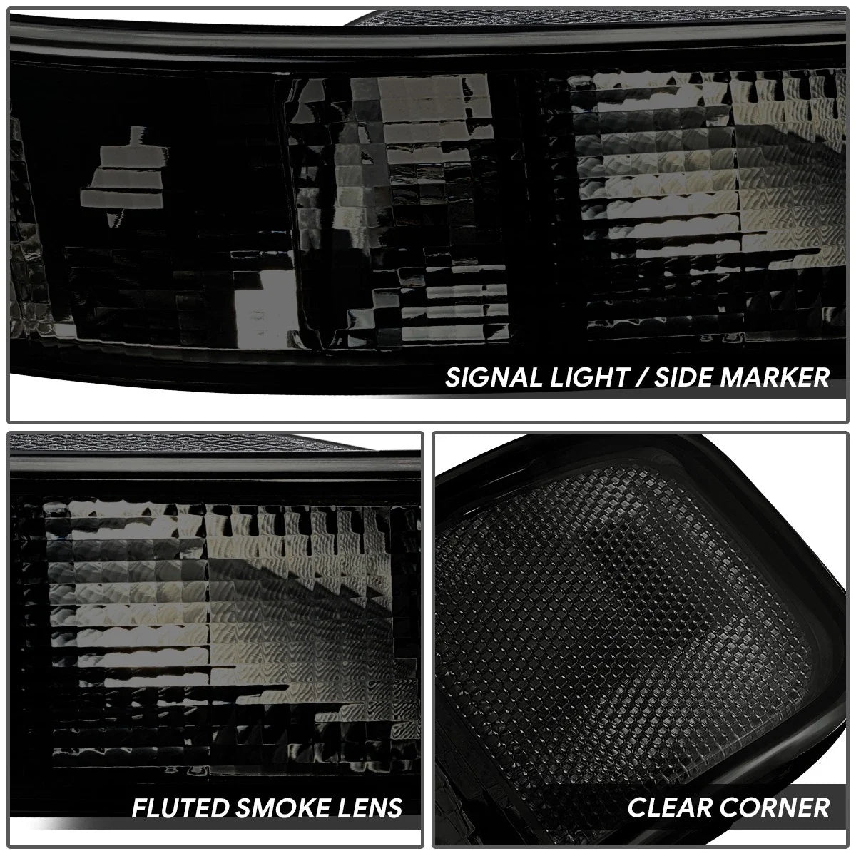 Turn Signal Side Marker Parking Lights for Savana Express 1500/2500/3500 (2003–2022)