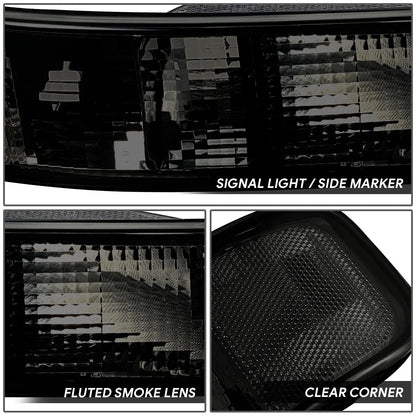 Turn Signal Side Marker Parking Lights for Savana Express 1500/2500/3500 (2003–2022)