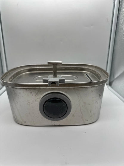 Stainless Steel Cat Water Fountain for Cats (108oz/3.2L)