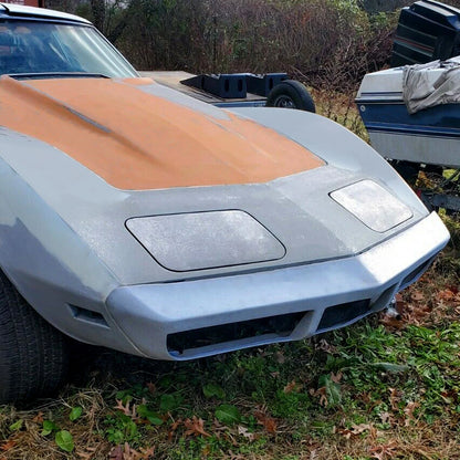 Front Bumper Face Bar Grille for Chevrolet Corvette (1973–1974) #6263597