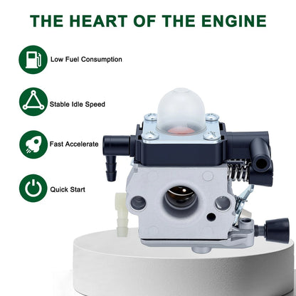 Venseri MM55 Carburetor for Stihl MM 55 MM55C Tiller Trimmer