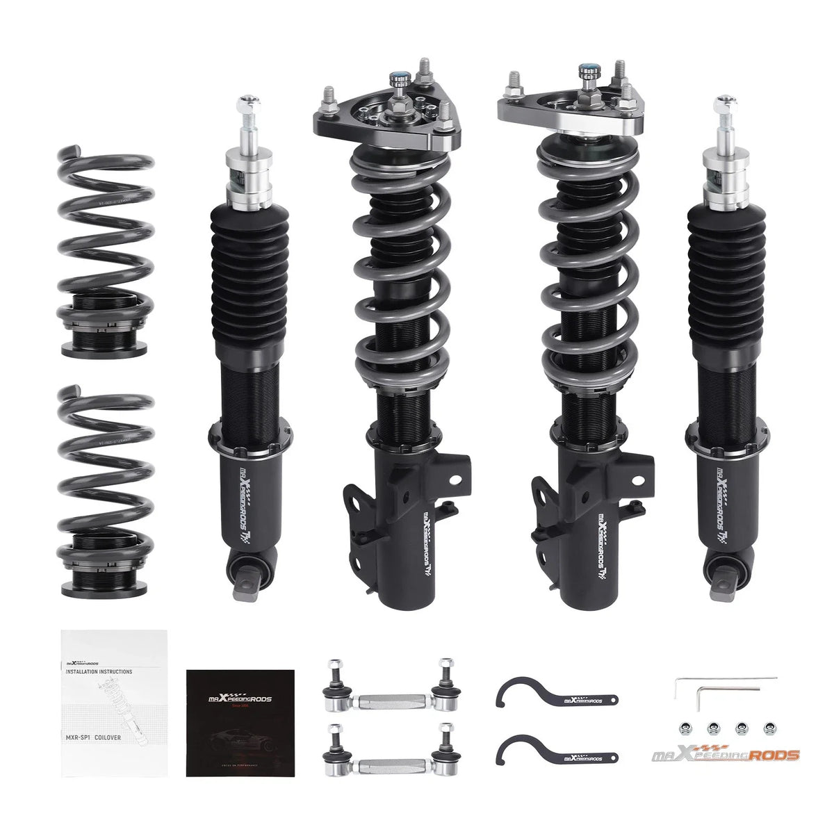 T7 Coilovers 24 Way Damper Lowering Kit for Ford Mustang (2015–2023)