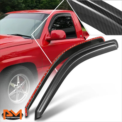 Tape-on Window Visors for Silverado Sierra Standard Cab (1999–2007)