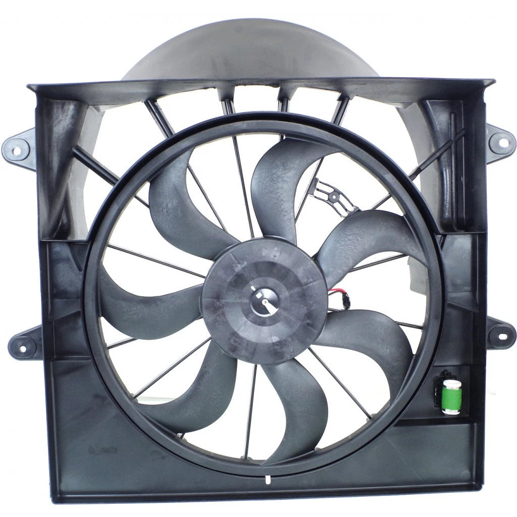 Single Radiator Fan for Jeep Commander (2008–2010) CLX-M0-USA-REPJ160909-CL360A70, CH3117105