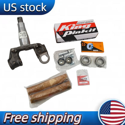 Left Front Axle Knuckle + King Pin Kit for Isuzu NPR NQR (1999–2015) - 950-0295-1212, 5-87831-608-1, 5-87831-608-2, 5-87832-400-0