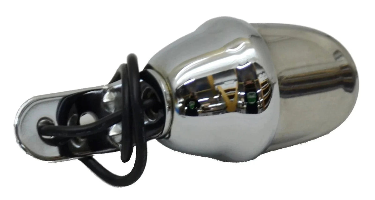 1 Bulb Incandescent Mini Auxiliary Light for Chrome Visor (82774)