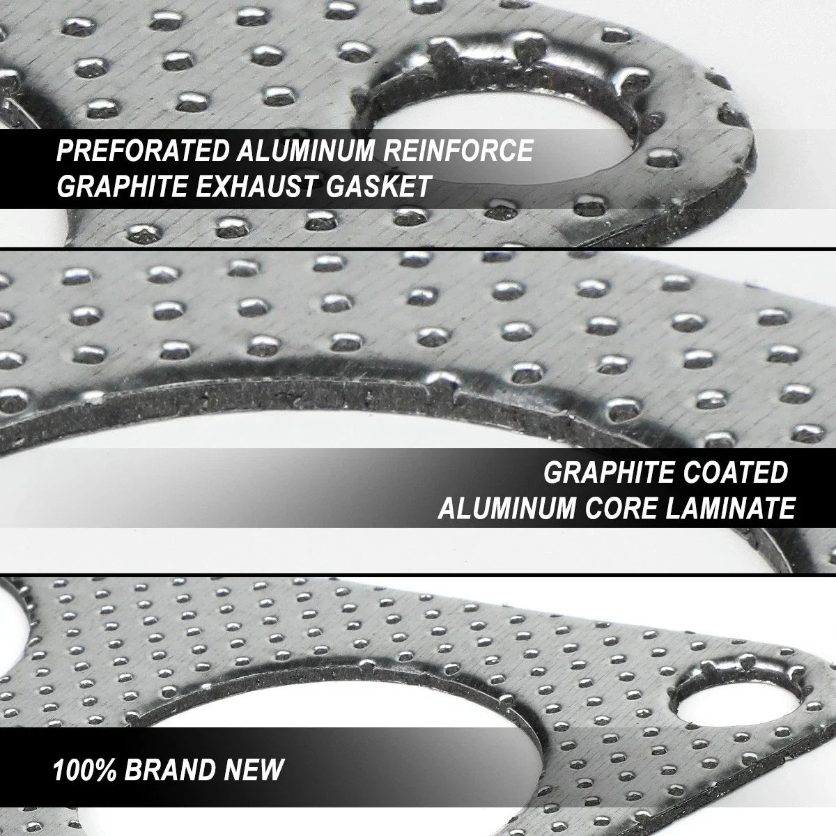 Exhaust Manifold Header Gasket Set for Dodge Ram 1500 5.7L (2003–2007)
