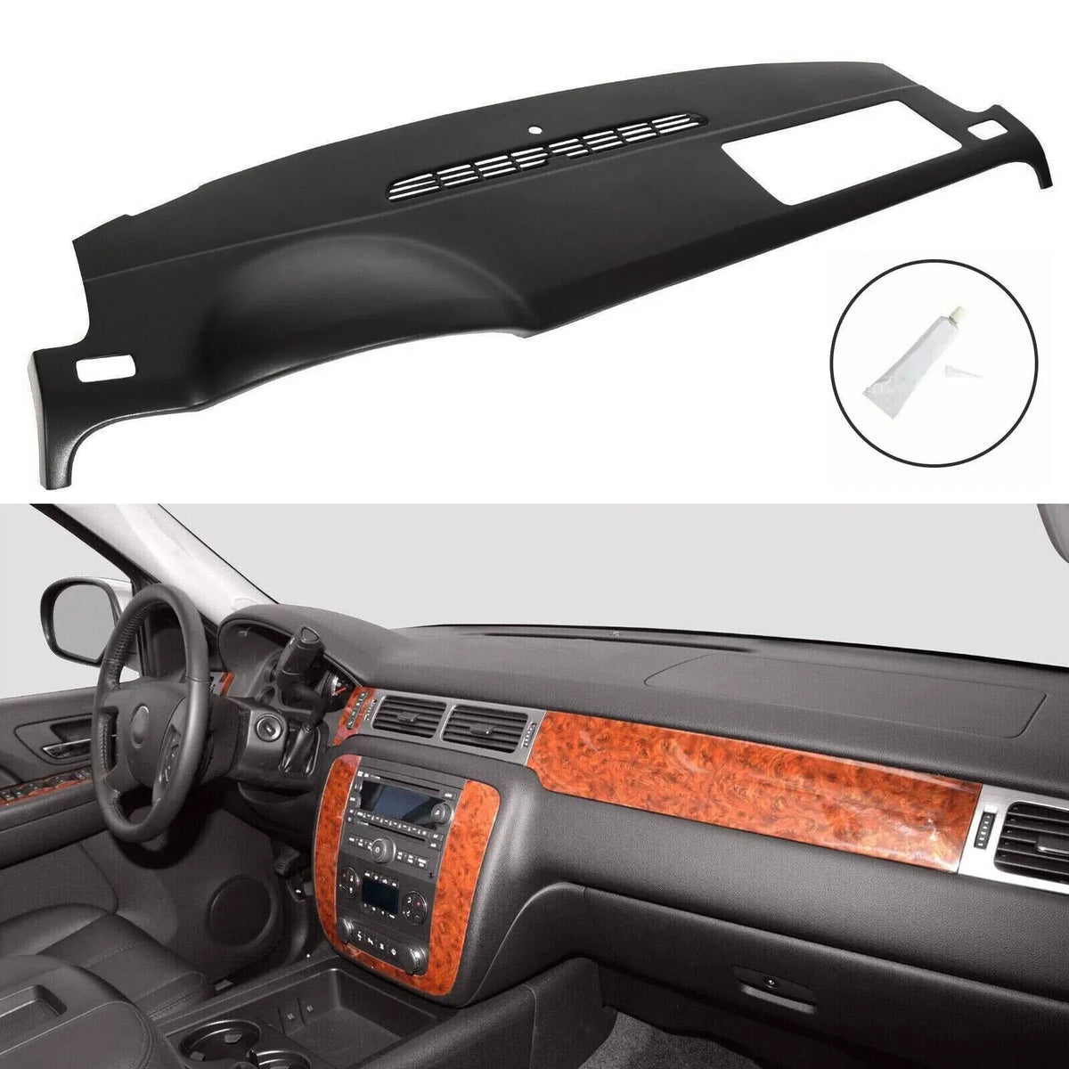 Dash Cover Cap for Chevrolet Avalanche, Suburban, Tahoe, Yukon (2007–2014)