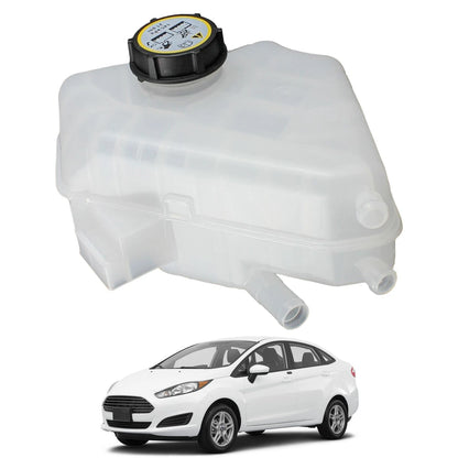 Engine Radiator Coolant Overflow Reservoir Tank with Cap for