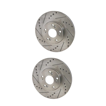 Set of 2 Brake Discs for Volvo S40 (2004–2011) PLX-M0-USA-STPF27110158DRS-CL360A70