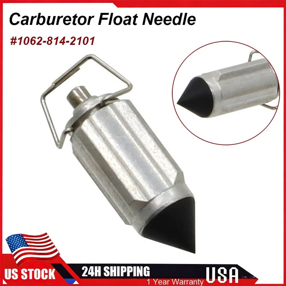 Carburetor Float Valve Needle for Honda Suzuki Kawasaki Yamaha (1062-814-2101)