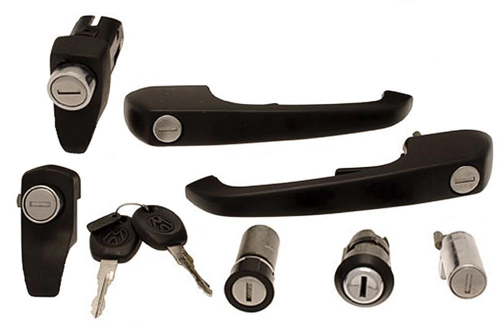Lock Set for VW T2 Bay (1974–1979) 211898201 with Matching Keys