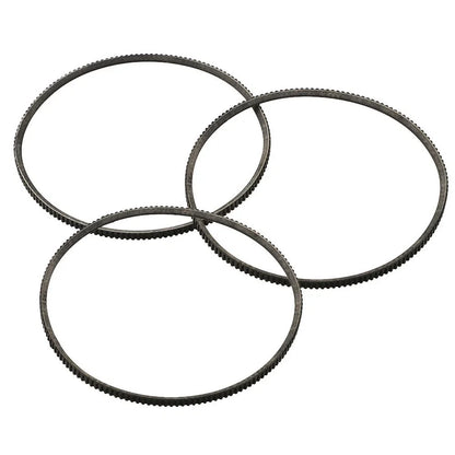 3PCS Drive Belt 5M387 for WM210 Lathe (Compatible)