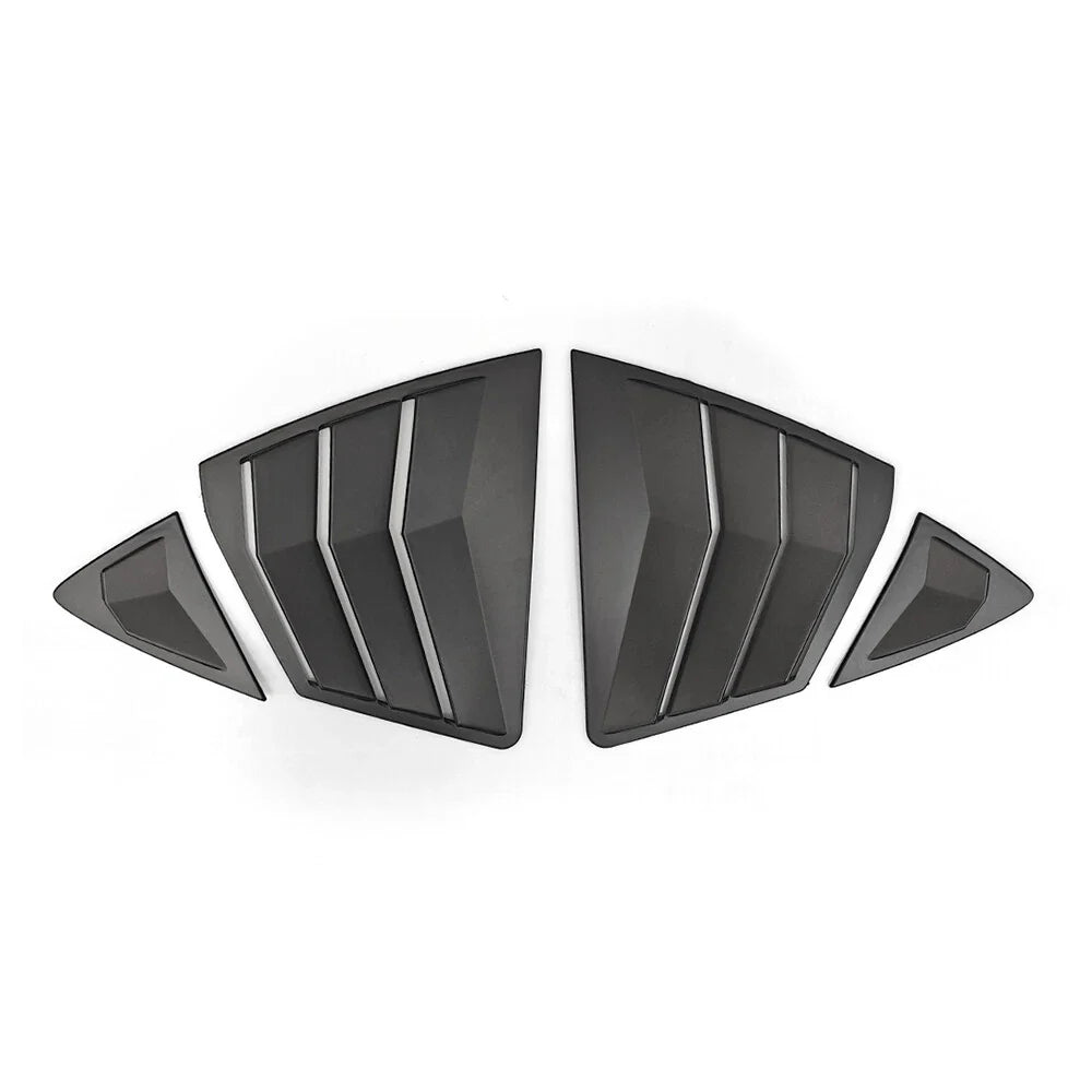 Matte Black Rear Window Vent Louver Cover for Toyota Camry (2025+)