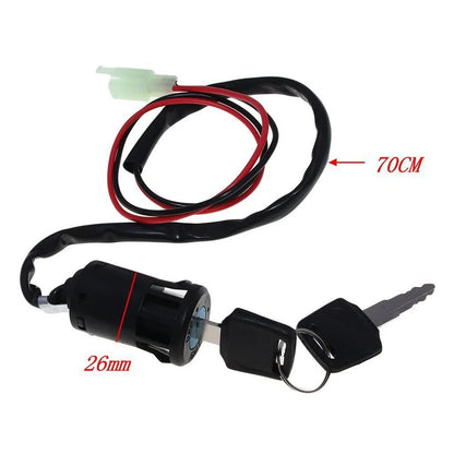 Power Lock Ignition Switch for (2 Wire, 70cm)
