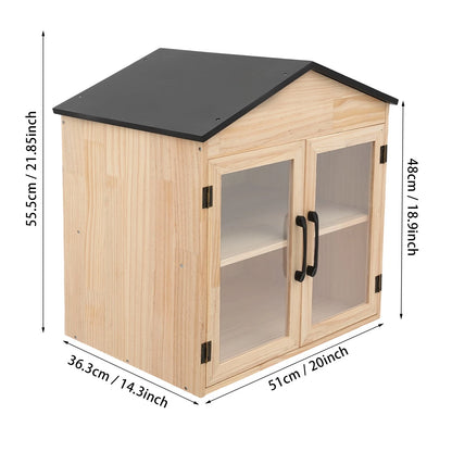 Outdoor Library Book Box Storage Cabinet for Little Literature