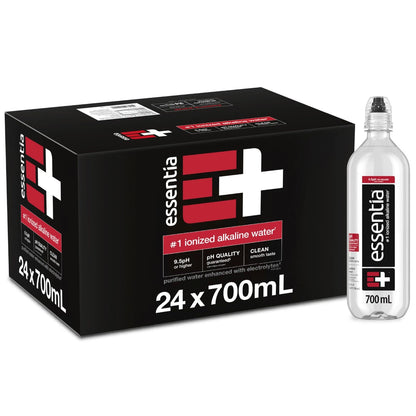 Pack of 24 Ionized Alkaline Water Bottles (23.67 Fl Oz)
