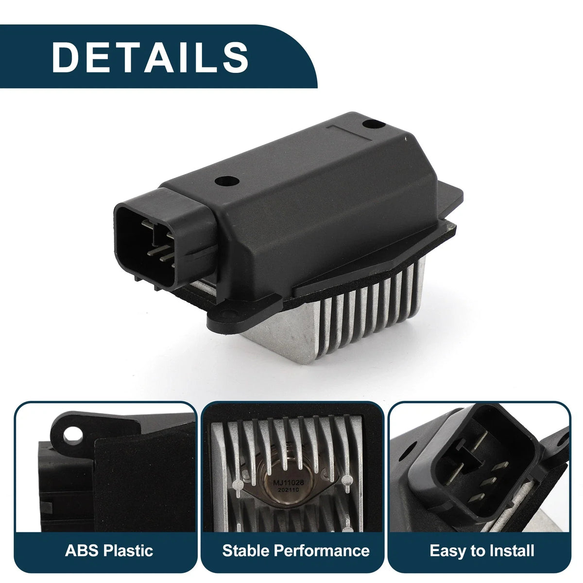 HVAC Blower Motor Resistor No. 6C3Z19E624AA for Ford Excursion (2002–2005)