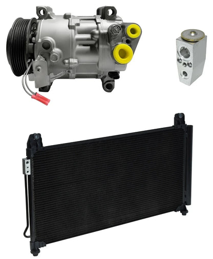A/C Compressor Kit with Condenser for GMC Sierra 3500 HD 6.6L (2016–2016)