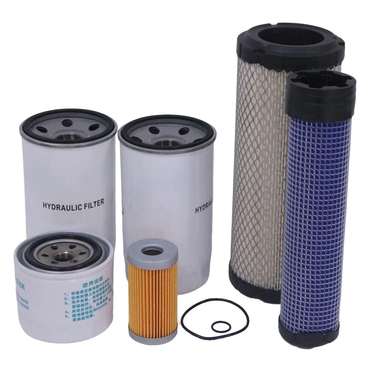 Filter Kit for Kubota L39 (HH164-32430, 15521-43160, TA040-93230)