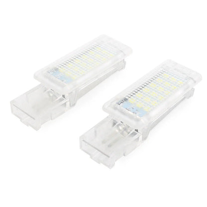 2X White LED Footwell Light Lamp for VW Skoda Passat Jetta